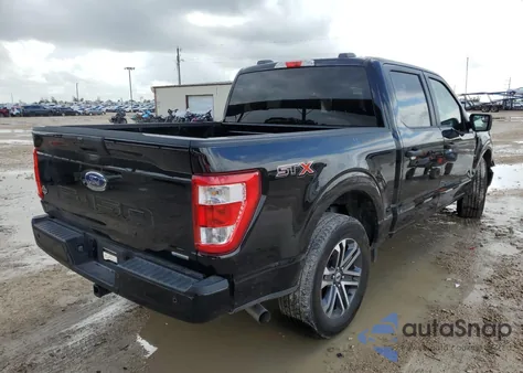2022 Ford F150 Supercrew из США, поврежденный, VIN 1FTEW1CP2NKE70111